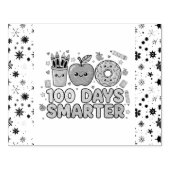100 day rubberstempel (Afrduk)