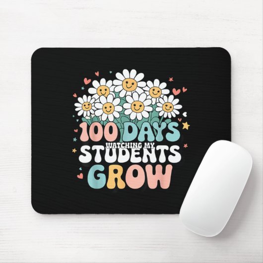 100 Day Watching My Students Grow 100 Days Of Scho Muismat (Met muis)