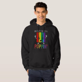100 Days And Still Poppin 100th Day Of School Boys Hoodie (Voorkant volledig)