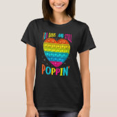 100 Days And Still Poppin 100th Day Of School Boys T-shirt (Voorkant)
