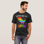 100 Days And Still Poppin 100th Day Of School T-shirt (Voorkant volledig)