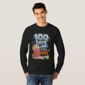 100 Days and Still Poppin' Funny Student 100 Days  T-shirt (Voorkant volledig)