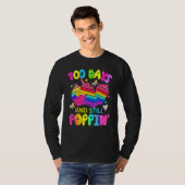 100 Days And Still Poppin' Happy 100th Day Of Scho T-shirt (Voorkant volledig)