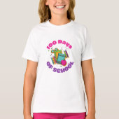 100 Days Brighter: 100 Days of School voor Kindere T-shirt (Voorkant)