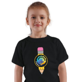 100 Days Brighter: 100 Days of School voor meisjes T-shirt