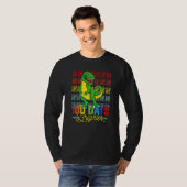 100 Days Brighter Dinosaur For Teachers And Kids S T-shirt (Voorkant volledig)