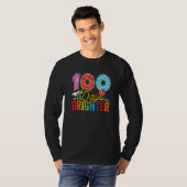 100 Days Brighter Donuts For Teachers And Kids Stu T-shirt (Voorkant volledig)