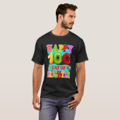 100 Days Brighter Teachers Kids Child Happy 100th  T-shirt (Voorkant volledig)