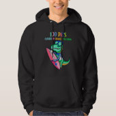 100 Days Closer To Summer Vacation 100 Days Of Sch Hoodie (Voorkant)