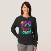 100 Days Cray Cray Buffalo Plaid 100th Day Of Scho T-shirt (Voorkant volledig)