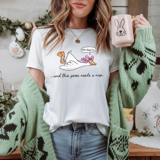 100 Days In Funny Teacher 100th Day School Tri-Blend Shirt