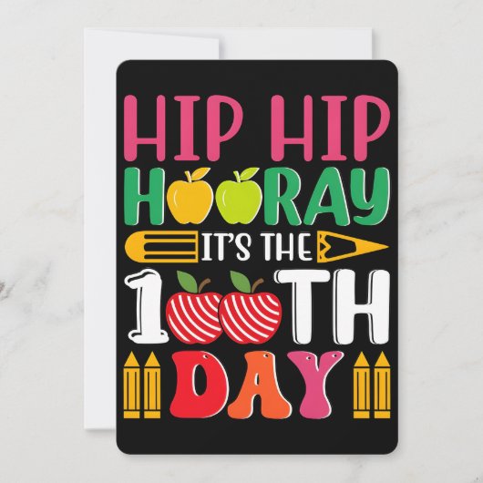 100 Days Learning Black History 2026 Poster  Feestdagenkaart (Voorkant)