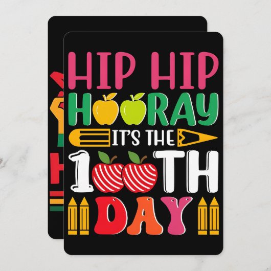 100 Days Learning Black History 2026 Poster  Feestdagenkaart (Voorkant / Achterkant)