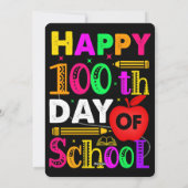 100 Days Learning Black History 2026 Poster  Feestdagenkaart (Achterkant)