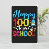 100 Days Learning Black History 2026 Poster  Feestdagenkaart (Staand voorkant)