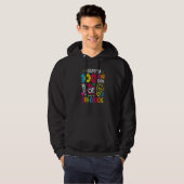 100 days of 5th Grade 100th day of School Teacher  Hoodie (Voorkant volledig)