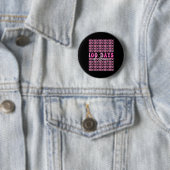 100 Days of Bows Coquette 100ste schooldag Ronde Button 5,7 Cm (In situ)