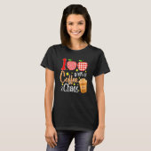 100 Days Of Coffee And Chaos 100th Day Of School F T-shirt (Voorkant volledig)