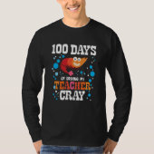 100 Days Of Driving My Teacher Cray Crayfish Bubbl T-shirt (Voorkant)