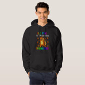 100 Days of Driving My Teacher Nuts Dabbing Squirr Hoodie (Voorkant volledig)