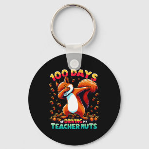 100 Days Of Driving My Teacher Nuts Dabbing Squirr Sleutelhanger