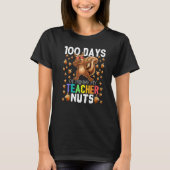 100 Days of Driving My Teacher Nuts Dabbing Squirr T-shirt (Voorkant)