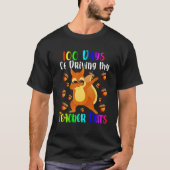 100 Days of Driving My Teacher Nuts Dabbing Squirr T-shirt (Voorkant)