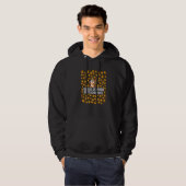 100 Days of Driving My Teacher Nuts Squirrel Schoo Hoodie (Voorkant volledig)