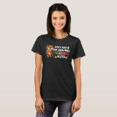 100 Days Of Driving My Teacher Nuts Squirrel Schoo T-shirt (Voorkant volledig)