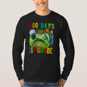 100 Days Of First Grade Level Unlocked 100 Days Of T-shirt (Voorkant)