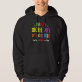 100 Days Of Kindergarten - Happy 100th Day Of Scho Hoodie (Voorkant)