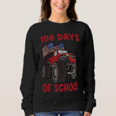 100 Days Of Kindergarten Monster Truck Trui (Voorkant)