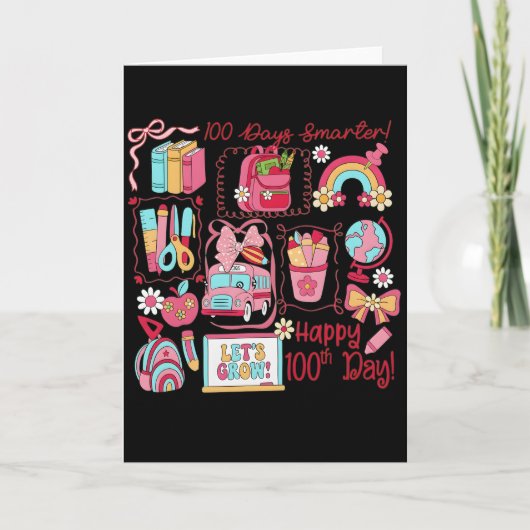 100 Days of Learning | We Did It 100th Kaart (Voorkant)