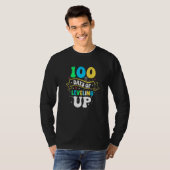 100 Days Of Leveling Up  100 Days Of School T-shirt (Voorkant volledig)