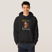 100 Days Of Magical Learning 100th Day Of School U Hoodie (Voorkant volledig)