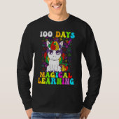 100 Days Of Magical Learning 100th Day Of School U T-shirt (Voorkant)