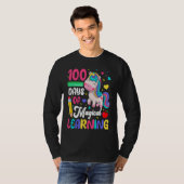 100 Days Of Magical Learning 100th Day Of School U T-shirt (Voorkant volledig)