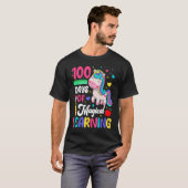 100 Days Of Magical Learning 100th Day Of School U T-shirt (Voorkant volledig)