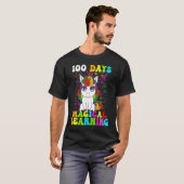 100 Days Of Magical Learning 100th Day Of School U T-shirt (Voorkant volledig)