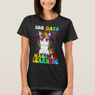 100 Days Of Magical Learning 100th Day Of School U T-shirt