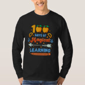 100 Days Of Magical Learning  Student Teacher T-shirt (Voorkant)