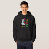 100 Days Of School 3rd Grade No Prob Llama Teacher Hoodie (Voorkant volledig)