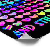 100 Days Of School And Still Love It Tie Dye 100th Poster (Hoek)