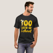 100 Days Of School Banana 100 Days Of School T-shirt (Voorkant volledig)