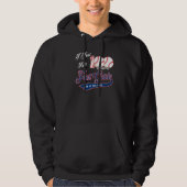 100 Days of School Baseball 100th Day of School Fi Hoodie (Voorkant)