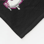 100 Days Of School Boys Baseball Drip 100th Day Ki Fleece Deken (Hoek)