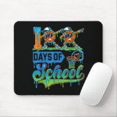 100 Days Of School Boys Basketball Drip 100th Day  Muismat (Met muis)