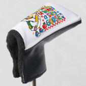 100 Days of School Boys Goose | Cute School Golfheadcover (3/4 voorkant)