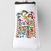 100 Days of School Boys Goose | Cute School Golfheadcover (Draai 90)