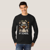 100 Days of School Camo Cap 100th Day Goose Kids G T-shirt (Voorkant volledig)